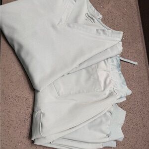 Mandala Ice Blue Scrub Set